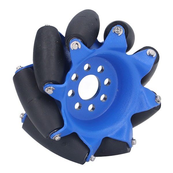 3 tuuman 45°:n monisuuntainen pyörä, jossa on 8 TPU-kumivalssaa, teollisuusrobotin auton osat, oikea 5606‑0000‑0076