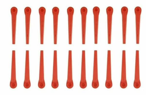 100X plastreservblad för GARDENA EasyCut LI-18/23R