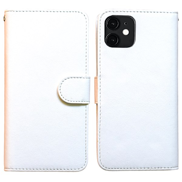 iPhone 11 - Lærdeksel / Beskyttelse Vit