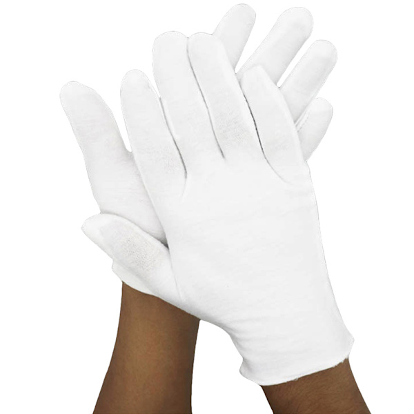 Par af åndbare bomuldshandsker / Hudpleje / hudpleje 6 par 6Pair One size