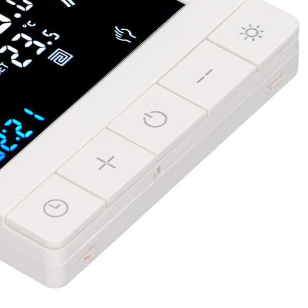 Programmerbar smart termostat elektrisk uppvärmning smart termostat digital LCD-display temperaturregulator för hem hotell AC 90V-240V 16A gemensam