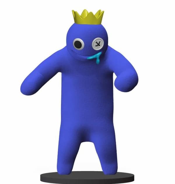 Rainbow Friends Roblox, klem gøy utladning dekompresjon