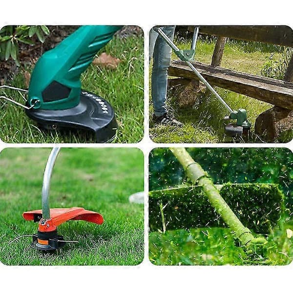 Bosch Easy GrassCut erstatningsspole og lokksett - 4-pakning 4-pack