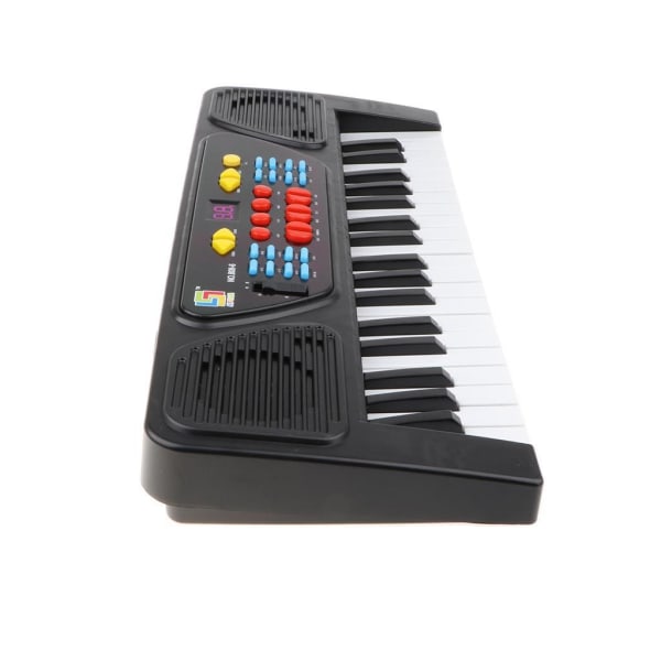 37-tangenters elektrisk orgel keyboard piano mini mikrofon sett barn