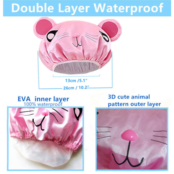 PCS dusjhetter for barn dusjhetter for jenter cap barn