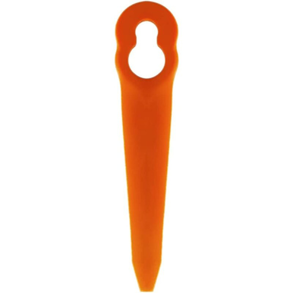 100-pack med blad kompatibla med Stihl PolyCut 2-2 PolyCut 3-2, FSA 45 FSA 57 FSE 52 Edger, plastblad för Stihl sladdlös kanttrimmer