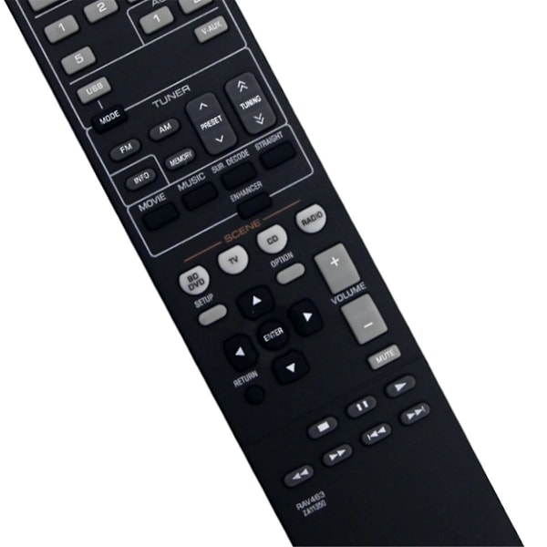 RAV463 Fjernbetjening til Audio Receiver HTR3066 HT-R3066 RXV373 RTZA113500 RX-V373 RXV375 YHT399U YHT497