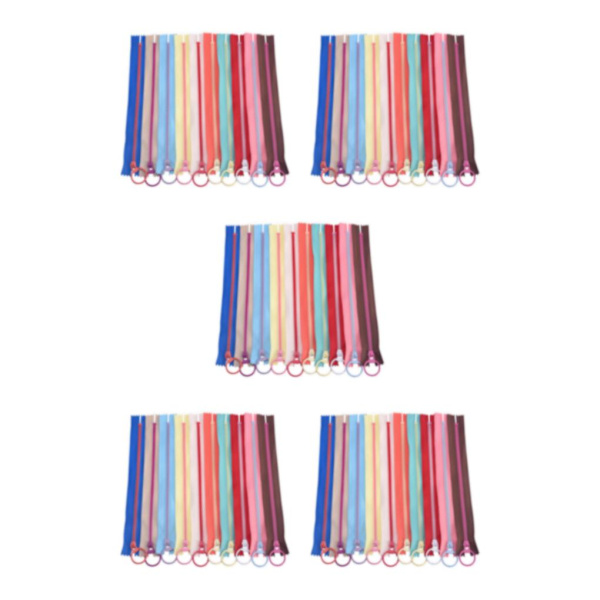 1/3/5 Resin Glidelåser med Metalltrekkhode Holdbare og Praktiske 20cm 20 stykker 20cm 20 pieces 5 Sets