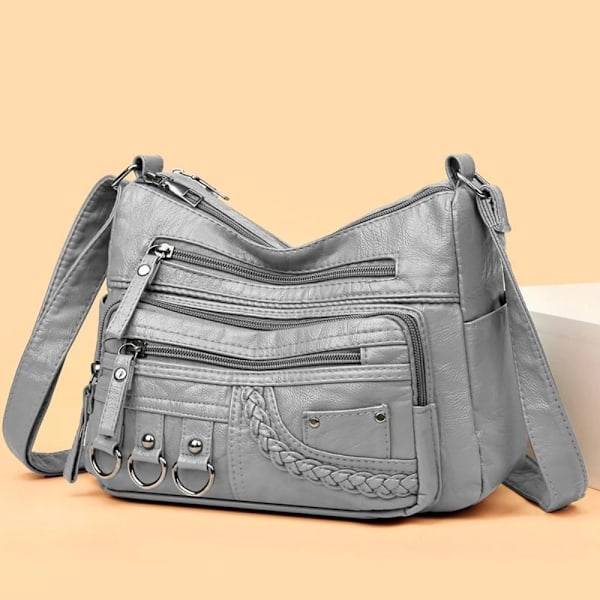 Plånböcker Crossbody Axelväska GRÅ grey