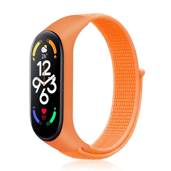 Nylon Mi Band 4 5 6 Remstropp Erstatning Myk Justerbar Rem Pulsera Correa For Xiaomi Mi Band 3 4 5 6 7 Armbånd papaya 19 papaya 19 Mi Band 3 4 5 6 7