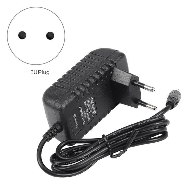 AC/DC 12V 2A 24W Strømadapter Transformator for 5050 3528 Lys EU Plugg