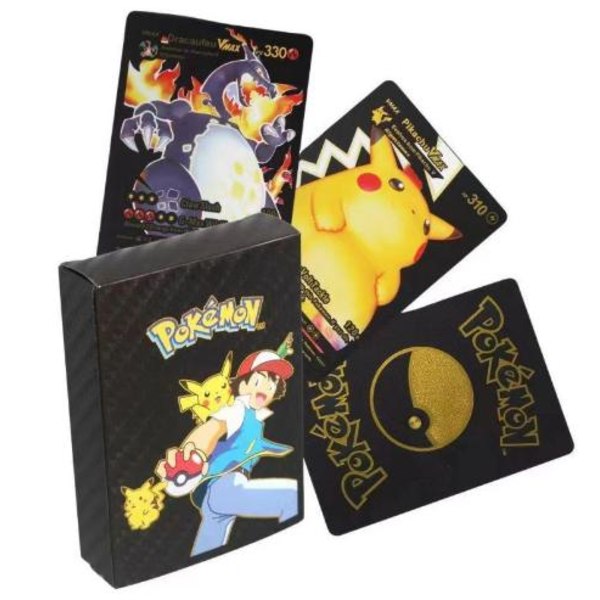 Pokmon Bronzing Card Sjeldne Vmax Pikchu 55stk - Pakkeomslag kan variere -