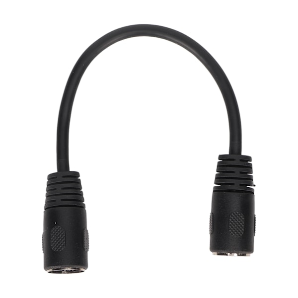 DIN 8-pins Hunn til Hunn Adapter 0,2m PVC Ren Kobberkjerne Fleksibel DIN 8-pins Hunn Lydkabel for AV-utstyr