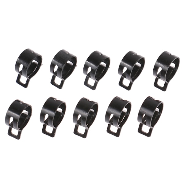10 stk Slangeklemmer Drivstoffslanger Vannrørklemme Luft Slange Rask Diameter 14MM