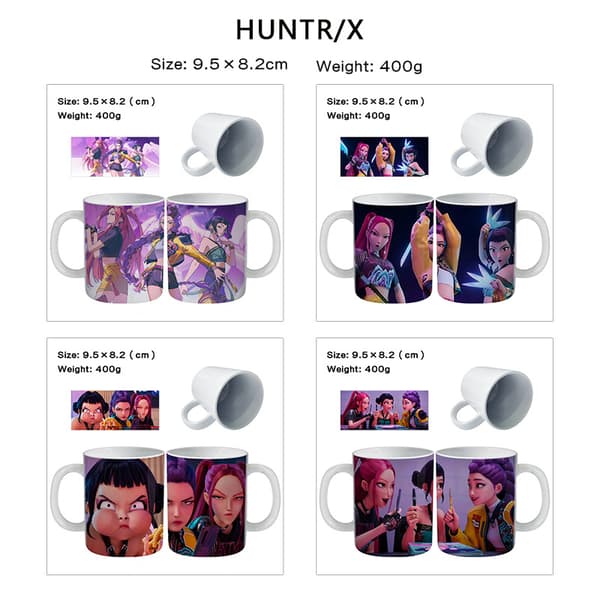 Kpop Demon Hunters Keramisk Mugg Söt Idol Fan Kopp 350ml Kaffemugg Present Samlarobjekt*-6* -6