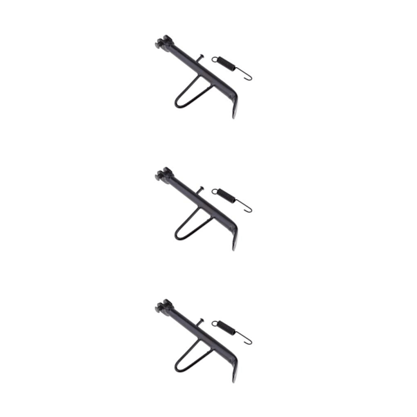 1/2/3/5 moottoripyörän jalusta Helppo asentaa Rautaa kestävä musta 17cm black 17cm 3 Sets