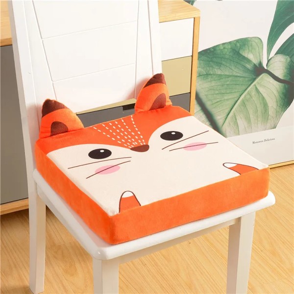 Babybelte Pude Avtagbar Barnestol Barnestol Setepute Stol Booster Pute Barnestol Øk Sete Gray Mouse