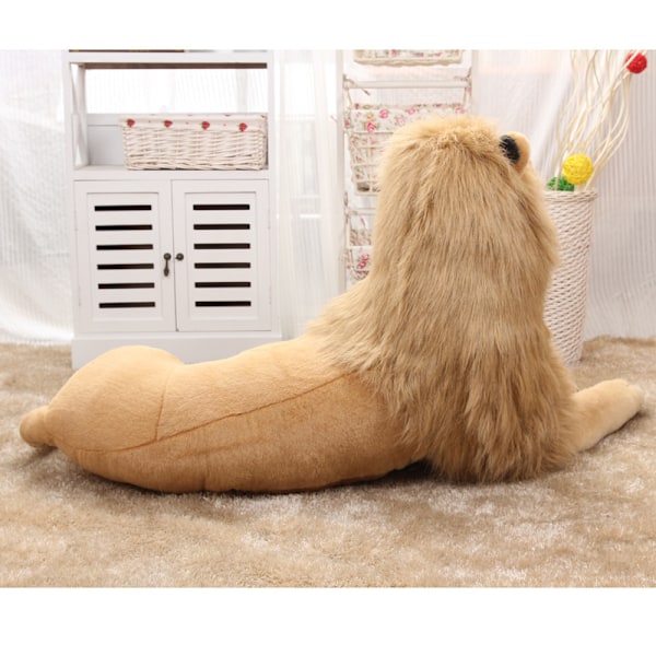 Suuret Realistiset Leijona- ja Leopardipehmolelut, Eläinnukke Kodin Sisustustarvikkeet 32cm