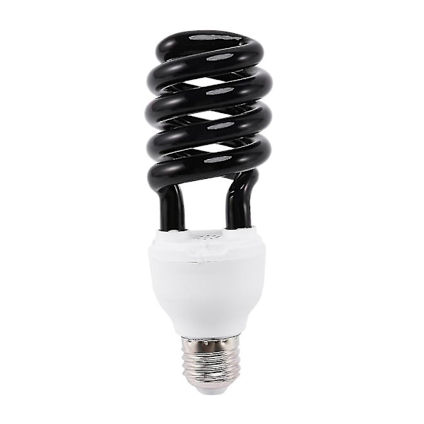 2x E27 40W UV Ultraviolett Fluorescerande Svartljus CFL Glödlampa 220V Form: Spiral Watt Volt-Excellence
