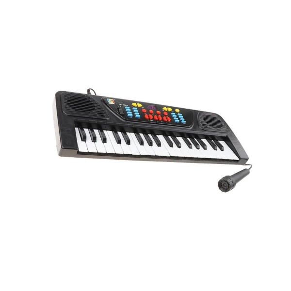 37-tangenters elektrisk orgel keyboard piano mini mikrofon sett barn