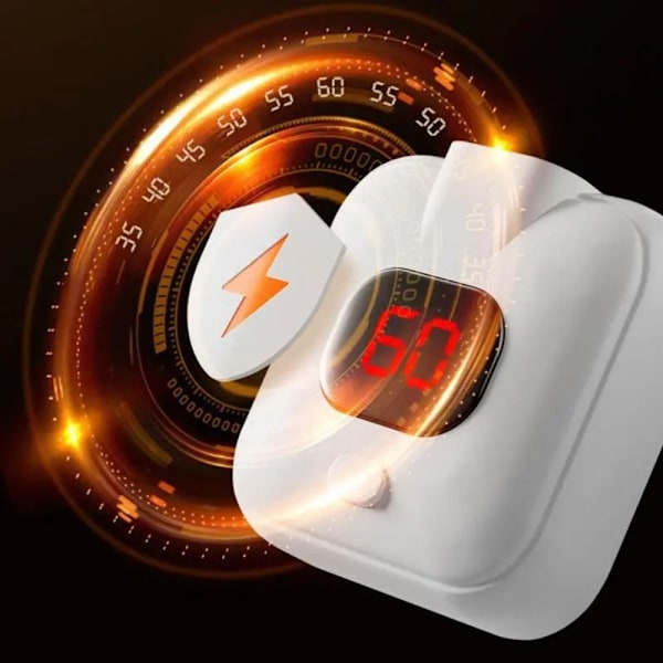 Elektrisk Uppvärmd Musmatta Bordsskydd GRÅ EU-ANSlutning GRÅ EU-ANSlutning Gray EU Plug Gray EU Plug