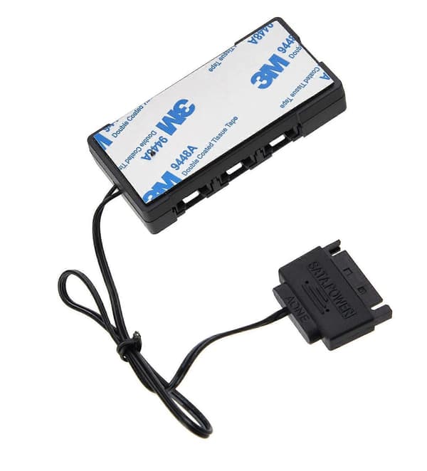 Corsair 6-Port RGB LED Fan Hub til Corsair Lightning Node Pro Commander Crystal