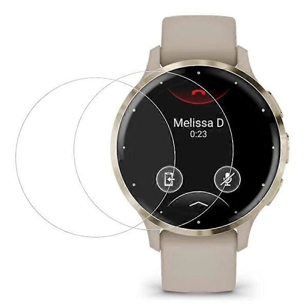kpl TPU Näytönsuoja Garmin Venu 3S Naarmuuntumaton Kellokalvo[qb]