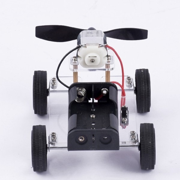 130 Borstmotor Mini Vind Pedagogisk Leksak DIY Bilmotor Robot Kits För Arduino