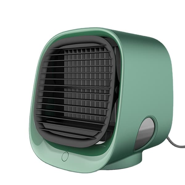 Moderne mini luftkøler USB AC / Ventilator Luftfugter green