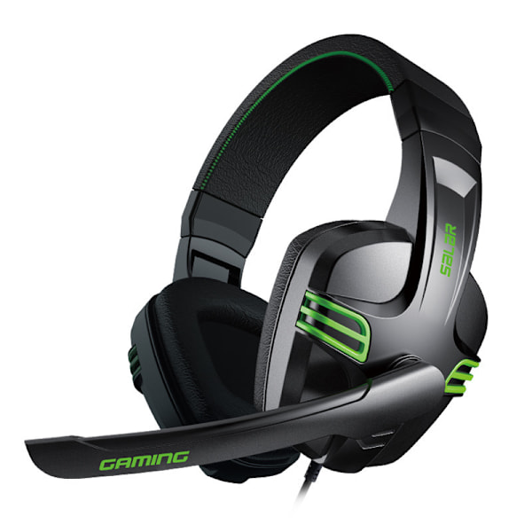 KX101 Headset Gaming Dator Headset Subwoofer Gaming Headset med mikrofon