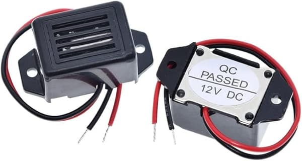 ECI ElectroSuppliers Alarm Buzzer DC 12V 85dB Mini elektronisk alarm summer