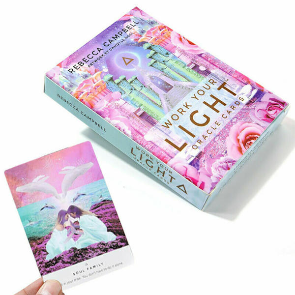 Work Your Light Oracle Cards Tarot-kortit Englanninkielinen Tarot