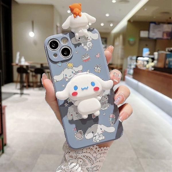 Kawaii Kuromi -piirretty puhelimen kuori iPhone 14 13 12 11 Pro Max Mini Xr X Xs Max 8 7 Plus Se Anti-fall Cover A A4 For iphone 14