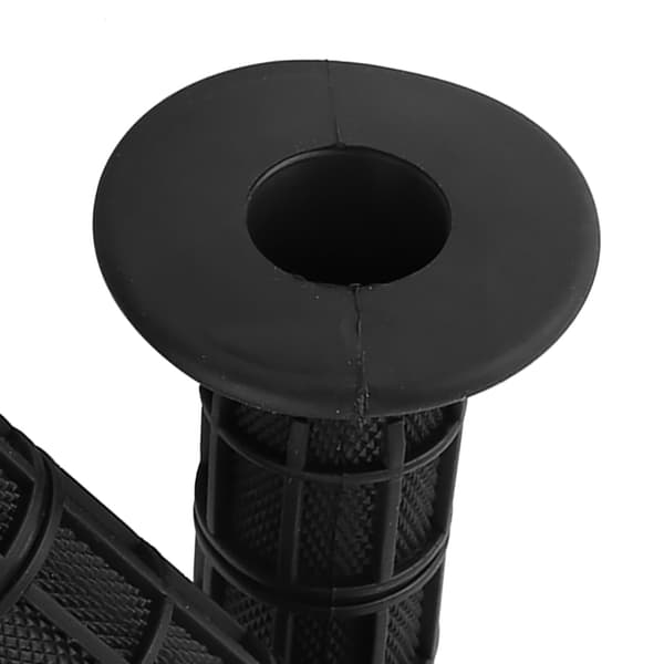 Par 22/25mm 7/8\" Universal Silikon Motorcykel Styrgreb Ny Sort