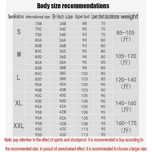 Sport-BH for kvinner med glidelås foran, trådløs postoperativ BH, aktiv yoga-sport-BH - Perfet Rose rød Rose edited XXXL