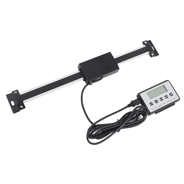 Dro Digital Avlesning Kit Aluminiumlegering Svart 0 200Mm Digital Avlesning Dro Fjernkontroll Lcd For Fresemaskiner Eller Dreiebenker