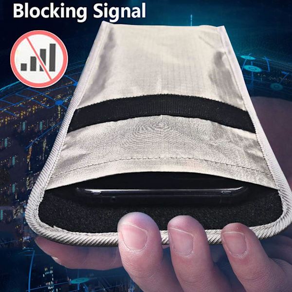 Faraday Bag Anti-strålnings mobiltelefonfodral Gravid mobiltelefon