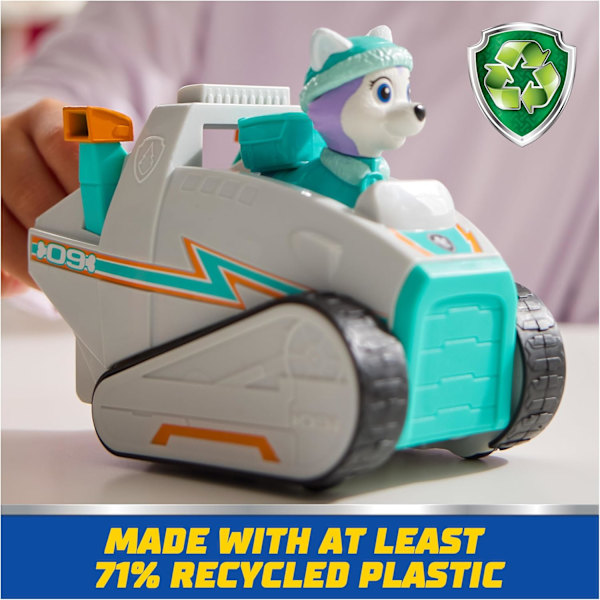 Paw Patrol – Everest og snescooterfigur – Paw Patrol legetøj – Legetøj til børn 3 år + – Gave til barn 3 år + pearls