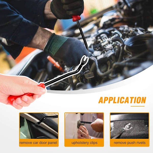 240 st Bumper Retainer Clips Bil Plast Nitar Fästelement Push Retainer Kit Mest Populära Storlekar Auto Push Pin Nitar Set