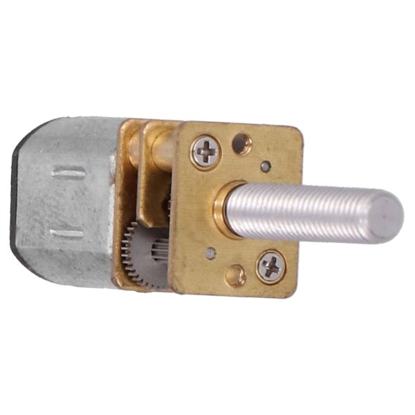 DC6V-vaihdemoottori 90 kierrosta minuutissa, suuri vääntömomentti, M4x20mm kierteitetty lähtöakseli, nopeudenvaihde robotteihin