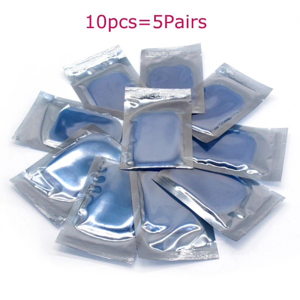 4*6cm EMS ABS Fitness Gel Pads Muskel Stimulator Øvelse Udskiftning Gel Patches Fitness Træning Massager Relax 100pcs 4x6cm Gel