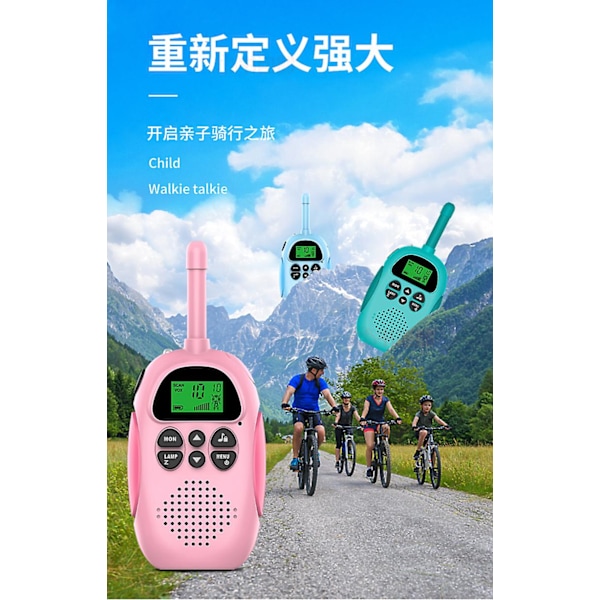 Handhållen Mini 3km Clear Intercom Dj100 Förälder-Barn Interaktiv Barn Intercom Barn Pussel Leksaker