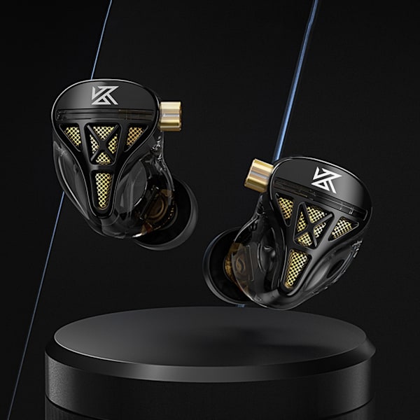 KZ-DQS 3,5 mm:n liitin Kuulokkeet Dynaaminen ääni HIFI In-ear Mikrofoni Langallinen Kuulokkeet Urheilu Pelaaminen Kuulokkeet Peli Kuulokkeet 0.09 A