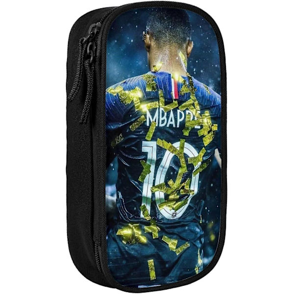 #7 Mbappe #10 Stor kapacitet pennetui til kontor, universitet, stor opbevaringspose, taske, holder, æske, makeuptaske BD-0033-WELLNGS style2