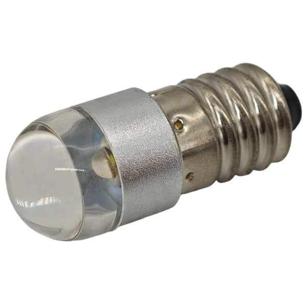 4 stk. E10 LED pærer 6-30V CREE til lommelygter{BT}
