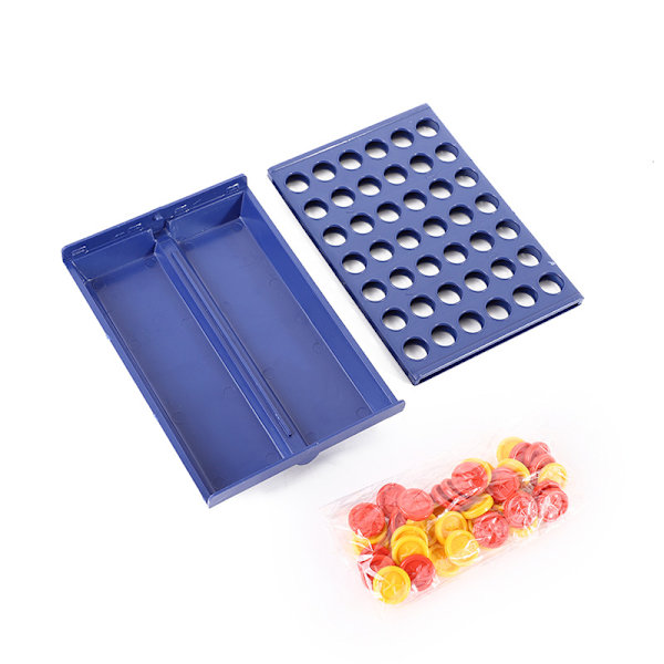 CONNECT 4 - Klassinen 4 peräkkäin peli - Lautapeli ja lelu, ZQKLA