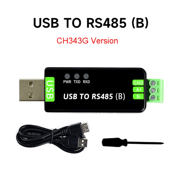 USB till RS485-omvandlare RS485-kommunikationsmodul expansionskort CH343G / FT232RL 0.1 CH343G Version