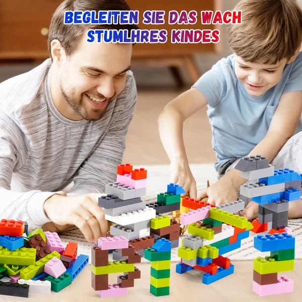 730 st Micro Brick DIY-kit – Kreativt fritt byggande löst pack*Fruktgrön* Fruit Green
