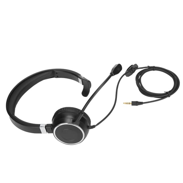 H2000‑3.5 Telefon headset med mikrofon og lydstyring til telefon callcentre og kontorer