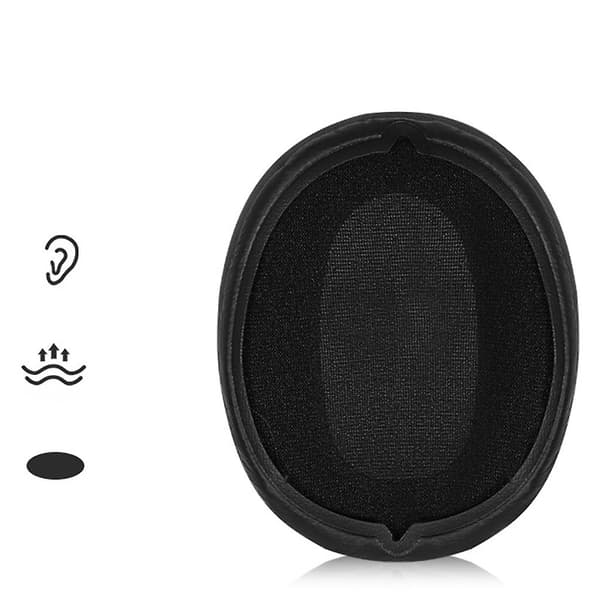Myke øreputer for WH-CH710N hodetelefoner Øreputer Øreputer Memory foam pute [qb] Gray